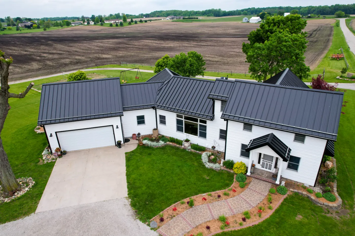 Commercial roof inspection documented in Sheridan